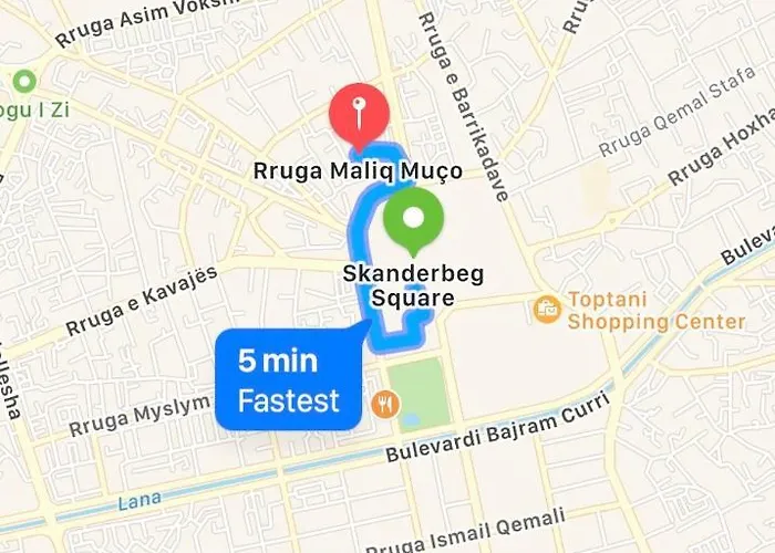 Center شقة تيرانا